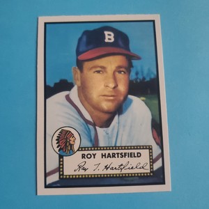 1983 Topps 1952 Reprint Series Roy Hartsfield Boston Braves #264 NM 