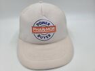 Vintage Phar-Mor Power Buyer Pharmacy Mesh Trucker Snapback Hat Cap Men White