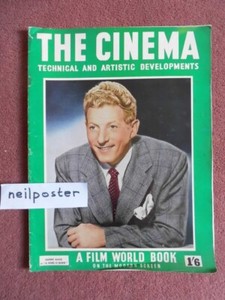 THE CINEMA (1949) UK mag DANNY KAYE, MAI ZETTERLING, ERICH VON STROHEIM, etc    