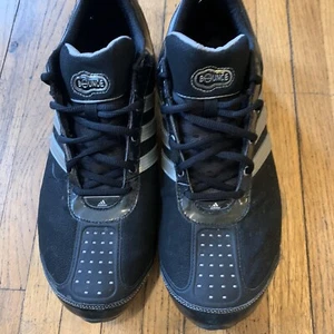 2008 RARE ADIDAS BOUNCE NEO STAR LOW BLACK SILVER SIZE 12 RUNNING SHOES 058616 - Picture 1 of 7
