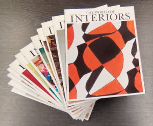 The World of Interiors Magazine 2001: 12 Issues (January - December)