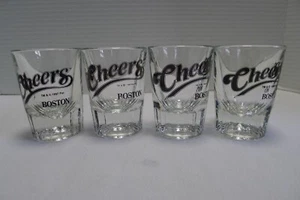 Cheers Boston Shot Glass 2-7/8" high set of 4 - Picture 1 of 8