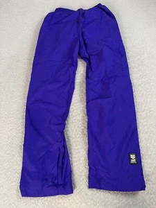 Helly Hansen Womens Waterproof Winter Snow Pants Zip Hem Elastic Waist Purple XS - Picture 1 of 9
