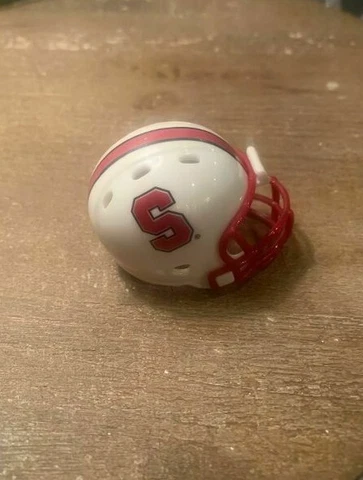 Riddell pocket pro football helmet Stanford Cardinal REVOLUTION red&black stripe Cover