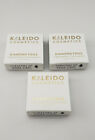 3x Kaleido Cosmetics Diamond Foils Eyeshadow SIZZLE 2.5g / 0.09oz Travel