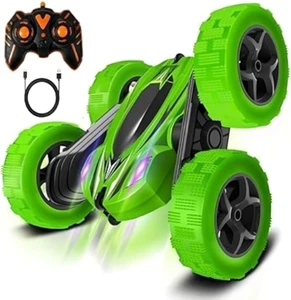 360° Flip RC Stunt Auto Spielzeug für Kinder 2,4 GHz Wiederaufladbar mit Licht - Multi - Bild 1 von 7