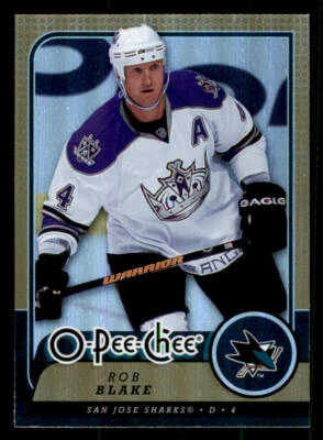 2008-09 O-Pee-Chee Gold #9 Rob Blake - Image 1 of 2