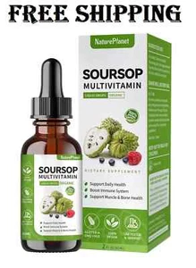Soursop Multivitamin Liquid Drops, Bitters 2 Fl Oz (Pack of 1) - Picture 1 of 5