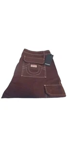 True Religion Brand Jeans 108335 Men's Bracken Brown Cargo Pants Size 38 - Picture 1 of 5