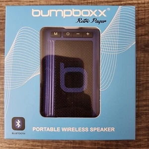 BUMPBOXX Retro Pager Blue Wireless Bluetooth Rechargeable Clip On Speaker - Picture 1 of 2