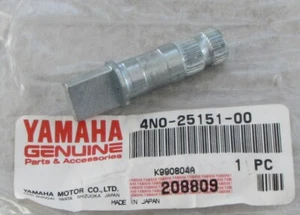 4N0-25151-00 Yamaha Rear Brake Camshaft for YZ80 BW80 YZ50 YZ60 1980-1992 - Picture 1 of 1
