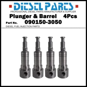 4Pcs Pump Element Plunger and Barrel 3050 090150-3050 for MITSUBISHI 4D31 4D32 - Picture 1 of 6