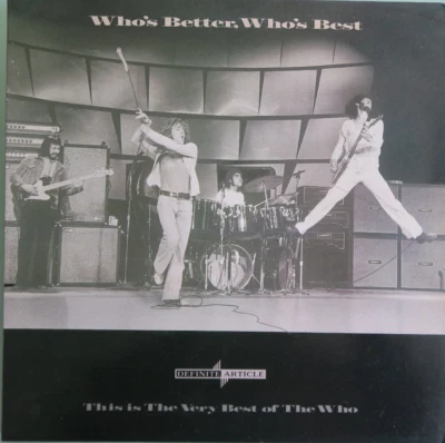 The Who Who's Better Who's Best Of UK England pressing 12'' vinyl Lp 1988 rare - Image 1 of 4