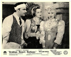 Arabian Outlaws of the Desert Original lobby Card Duncan Renaldo Jean Phillips