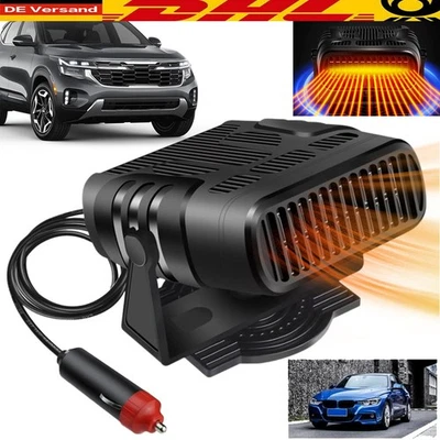 UNBEKANNT 120W KFZ Heizlüfter Auto Defroster 12V Fahrzeugheizung Defogger Scheiben Abtauen