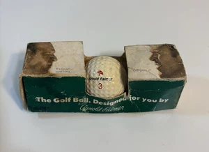 Vintage Arnold Palmer Golf Balls-original DuPont Sleeve Box - Picture 1 of 6