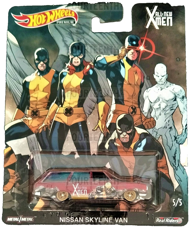 Hot Wheels Premium Entertainment #5/5 2019 - furgoneta Nissan Skyline X-Men totalmente nueva Foto 1 de 1