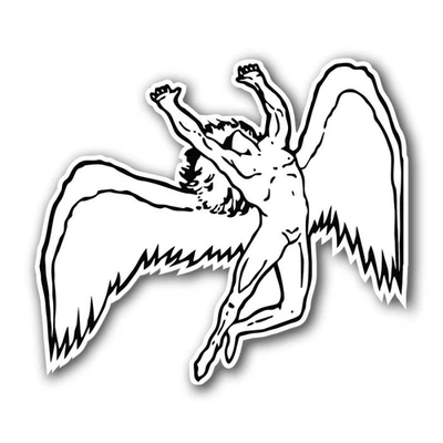 Led Zeppelin Vinyl Sticker/Decal 01