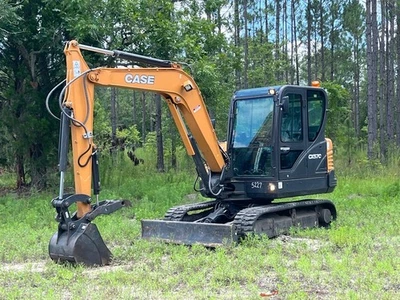Miniexcavadora retroexcavadora Case CX57C 2024 cabina de aire acondicionado pulgar hidráulico pista de goma bidadoo Foto 1 de 4
