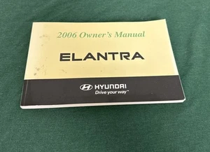 2006 Hyundai Elantra Owners Manual OEM B03B07036 - Picture 1 of 3