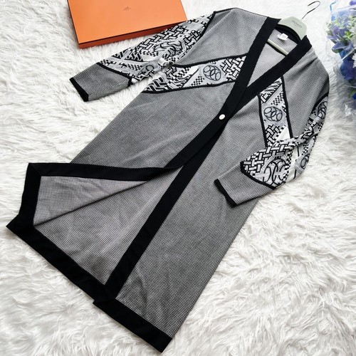 HERMÈS Cappotto cardigan monotono HERMES Lift Check