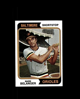 1974 Topps 329 Mark Belanger NM #D1,523191 - Image 1 of 2