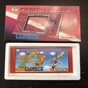 Nintendo Game And Watch Crystal Screen Climber BOX & MANUAL ONLY -NO GAME DR-802