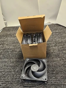 (QTY 5) ARCTIC ACFAN00289A P12 Max Fluid Dynamic Bearing 120mm Case Fan Black - Afbeelding 1 van 7