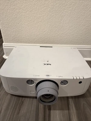 NEC PA550W Projector For Parts - Iris Error Message - PA550W - Image 1 of 4