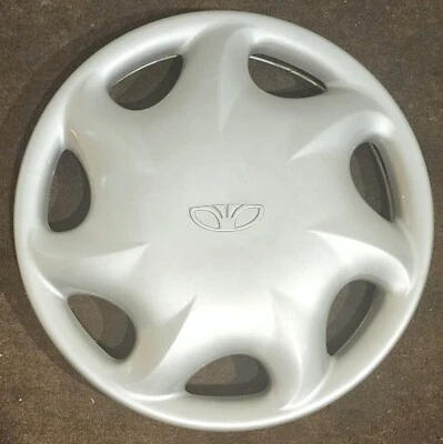 (1) Tapacubos cubierta de rueda Daewoo Lanos 1998-2002 nuevo de fábrica #0C p/n 96269528 Foto 1 de 4