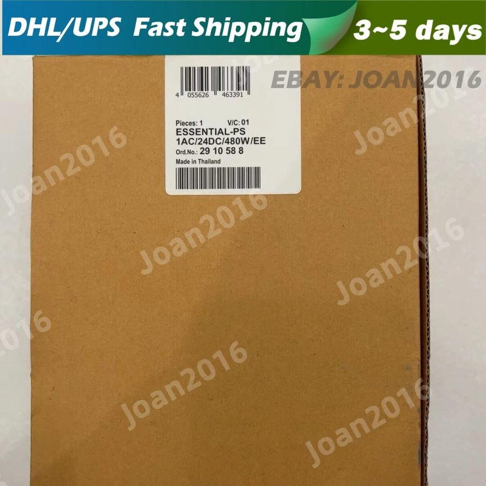 1pc New PHOENIX CONTACT ESSENTIAL-PS/1AC/24DC/480W/EE 2910588 module - Image 1 of 1