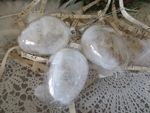 Glasei ⚜️ 3er Set ⚜️REDUZIERT ⚜️ Federn ⚜️ z. Hängen ⚜️Ostern⚜️Vintage⚜️Landhaus - Bild 1 von 2