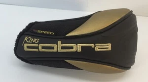 King Cobra Speed Driver Headcover - Schwarz & Gold - Schlägerkopf 7 Eisen Cover - Bild 1 von 6