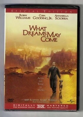 NEW SPECIAL EDITION DVD: WHAT DREAMS MAY COME Robin Williams Cuba Gooding Jr W/S - Image 1 of 3