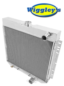 RADIADOR ALUMINIO CUC340AL, CU340 SE ADAPTA 67 68 69 FORD MUSTANG 67 68 69 70 COUGAR - Imagen 1 de 4