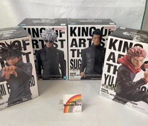 Banpresto Jujutsu Kaisen Rey del Artista Gojo Geto Fushiguro Itadori Juego de 4 - Imagen 1 de 4