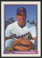 1991 BOWMAN IVAN RODRIGUEZ RC #272