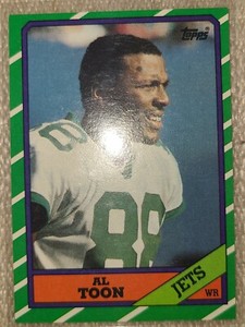1986 TOPPS #101 AL TOON RC JETS WR