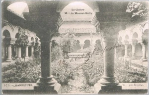 GARRIGUES 24 Cloître MOUNET-SULLY Bergerac CPA écrite à Mr Justin de Piégut 1905 - Bild 1 von 2