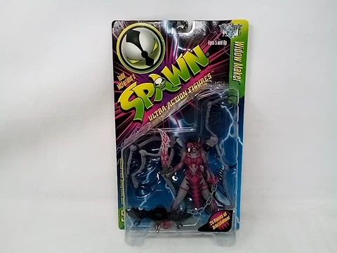 Spawn Ultra Action Figures Widow Maker Red/Black Varient Cover