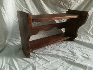 ESTANTERÍA de madera, ideal para colgar, de estilo rústico. 50 cms. largo - Imagen 1 de 12