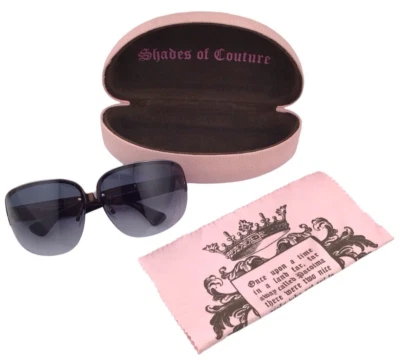 Gafas de sol Juicy Couture de gran tamaño años 90 media montura dandy excelente estado Foto 1 de 4