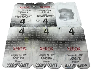 XEROX 108R00726 SOLID INK ORIGINALE NERO PHASER 8560/8560 MFP 6 COLORSTIX - Imagen 1 de 1