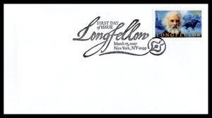 US FDC # 4124 39c Longfellow none 2007, 9J866 - Picture 1 of 1