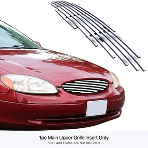 Inserto de parrilla delantera superior principal para Ford Taurus 2000-2003 - Imagen 1 de 7