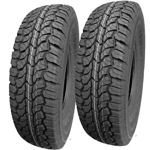 2 2557016 Powertrac A/T 255 70 16 Tyres AT 255/70r16 ALL TERRAIN RAISED LETTERS