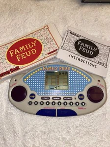 Vintage 1997 Tiger Electronics Family Feud Handheld Game with 1 Cartridge - Picture 1 of 11