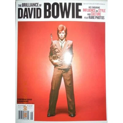 DAVID BOWIE his enduring INFLUENCE ON STYLE & CULTURE + RARE PHOTOS no label NEW - Image 1 of 4