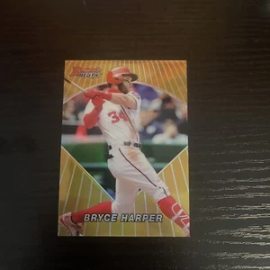 BRYCE HARPER 2016 BOWMANS BEST GOLD REFRACTOR - Picture 1 of 6