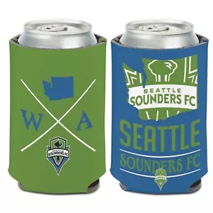 5er Pack Seattle Sounders FC WinCraft 12oz. Hipster Dosenkühler Koozie Cosy Coozie - Bild 1 von 2